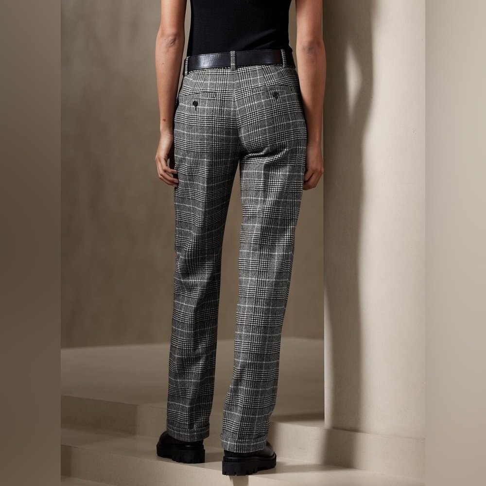 Banana Republic Brooke Plaid Pants